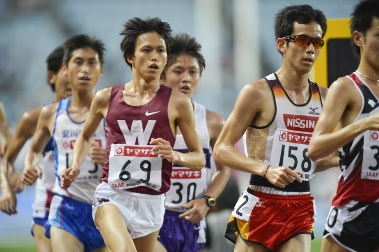 第96回日本陸上競技選手権（兼ロンドン五輪代表選考会）男子10000m決勝　©Asami Enomoto