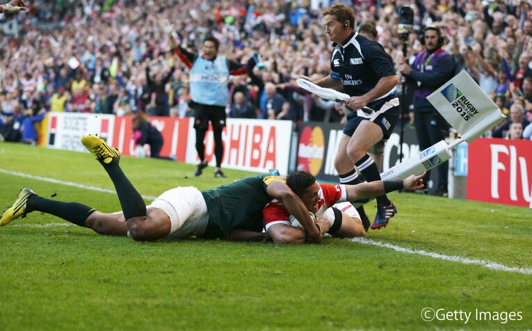 ラグビーW杯史に残る伝説のトライ。ヘスケスが語る南アフリカ戦秘話。(3)