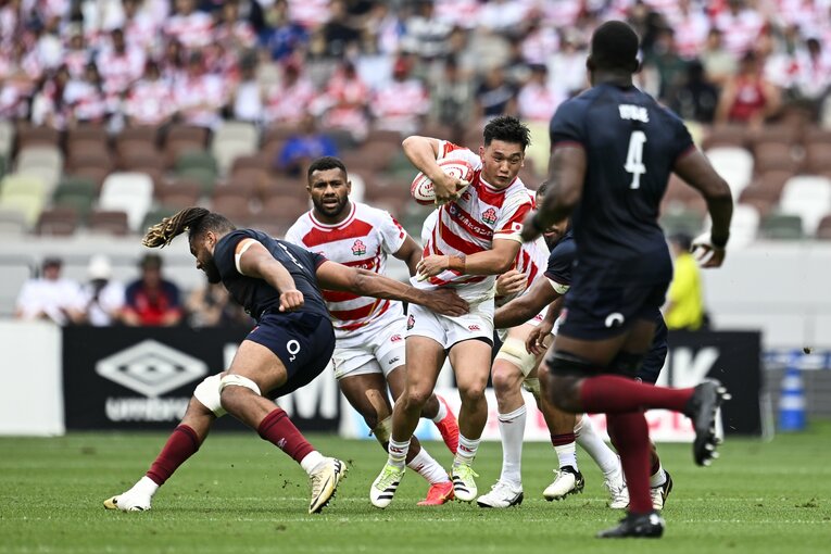 第二次エディー・ジョーンズHC体制の初陣となったイングランド戦　©Asami Enomoto