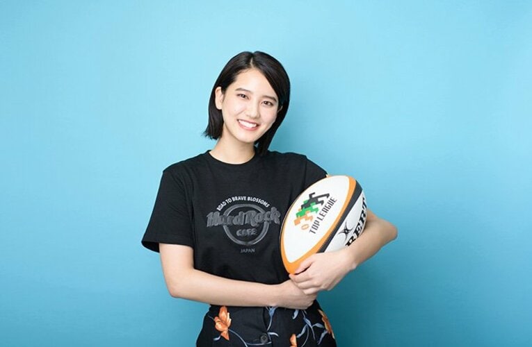 山崎紘菜のラグビー愛が深すぎる。女優業と1日4試合観戦の超多忙生活。(4)