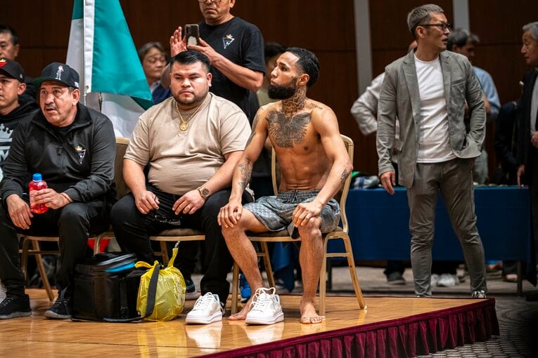 計量を待つネリ　©Takuya Sugiyama