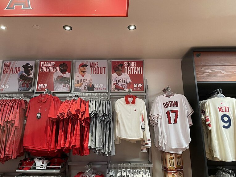 よく見ると大谷翔平の写真もある