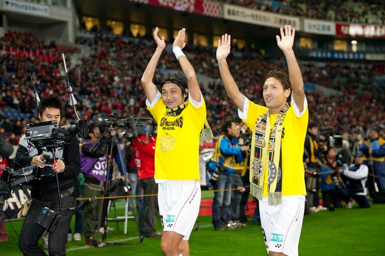 北嶋秀朗、田中順也（2011年）©︎Toshiya Kondo