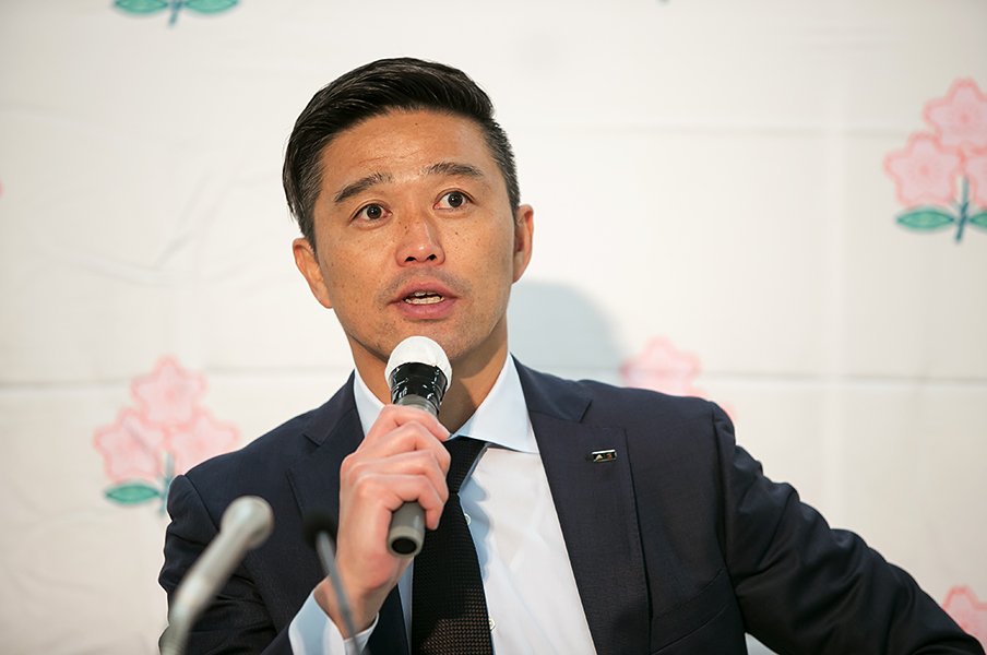 ヤマハとの名勝負、周到な準備。沢木サントリーが3連覇に王手。<Number Web> photograph by Yuuri Tanimoto
