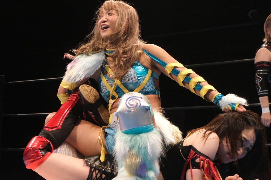 “女優による団体”アクトレスガールズが方向転換、選手たちのその後は…? ユニット旗揚げのSAKI「プロレスラーとしての決意表明」<Number Web> photograph by Norihiro Hashimoto