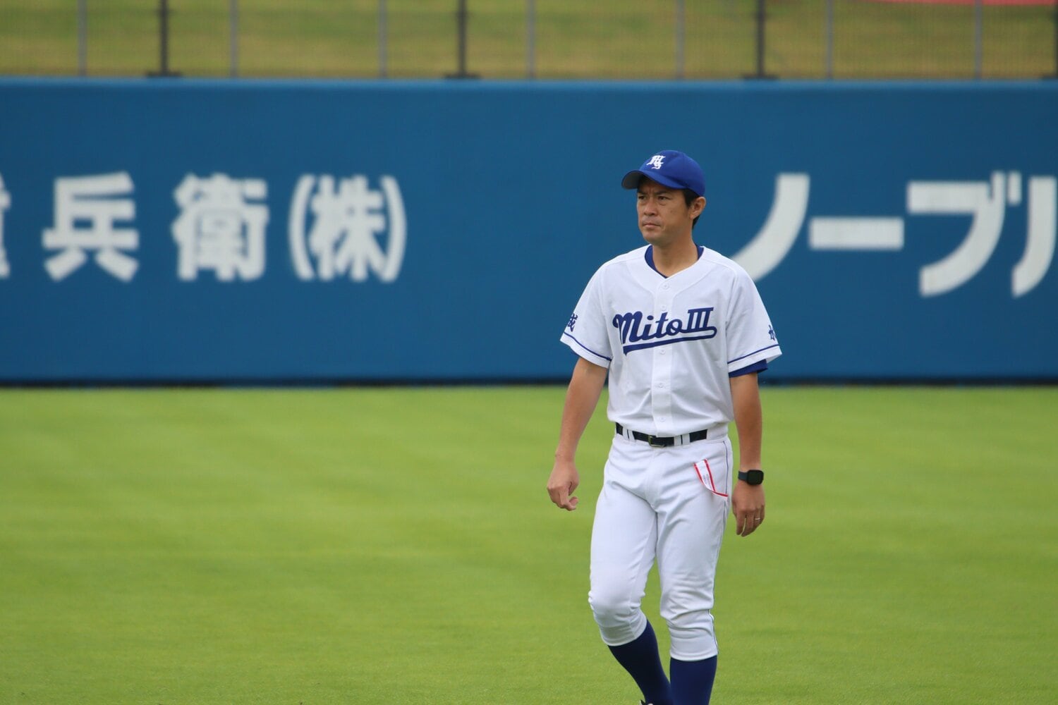 水戸三野球部を率いる柴田優太監督 ©Yuki Kashimoto