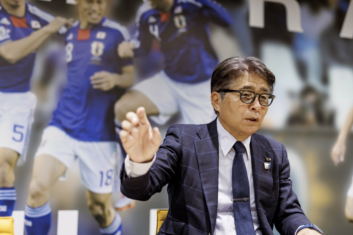 サッカー伝統国の多面的な強さを研究してきたという山本昌邦氏　©Kiichi Matsumoto