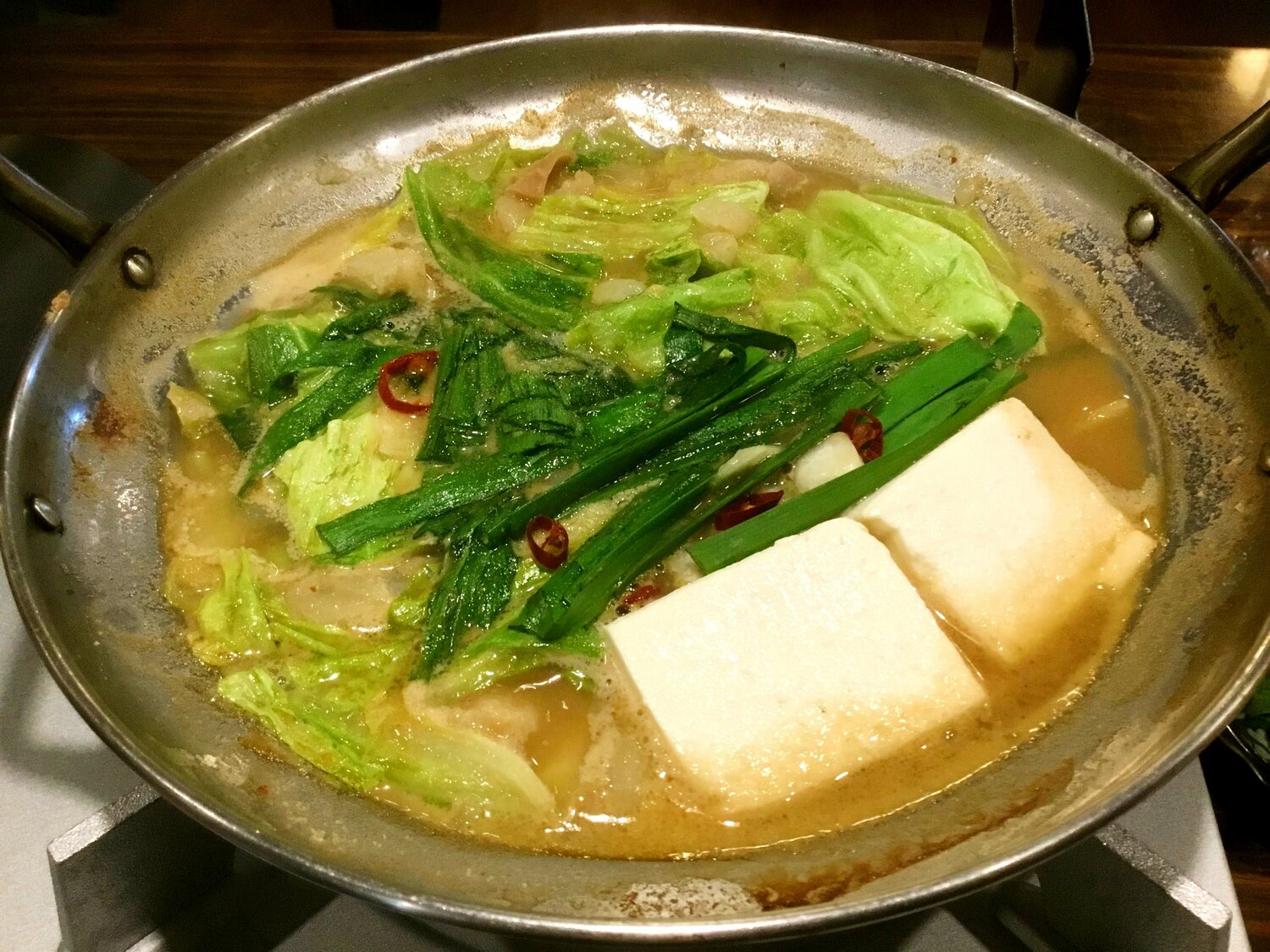 「二代目もつ鍋わたり」自慢のもつ鍋