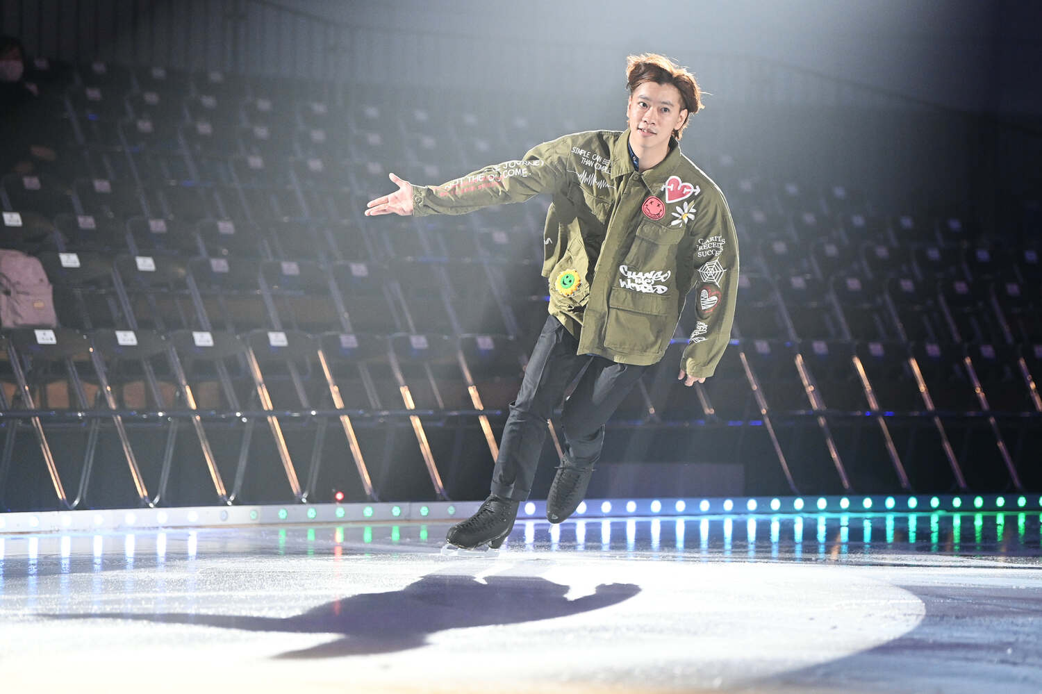 プリンスアイスワールドでショーに出演する小林宏一。昨年には初の男性ユニットも結成した　©AFLO