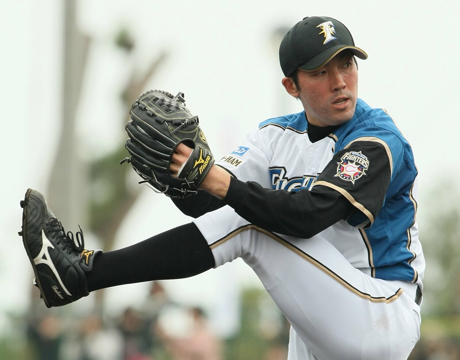 日本ハム時代の多田野氏。現役引退後、日本ハムでスカウトも務めた　©JIJI PRESS