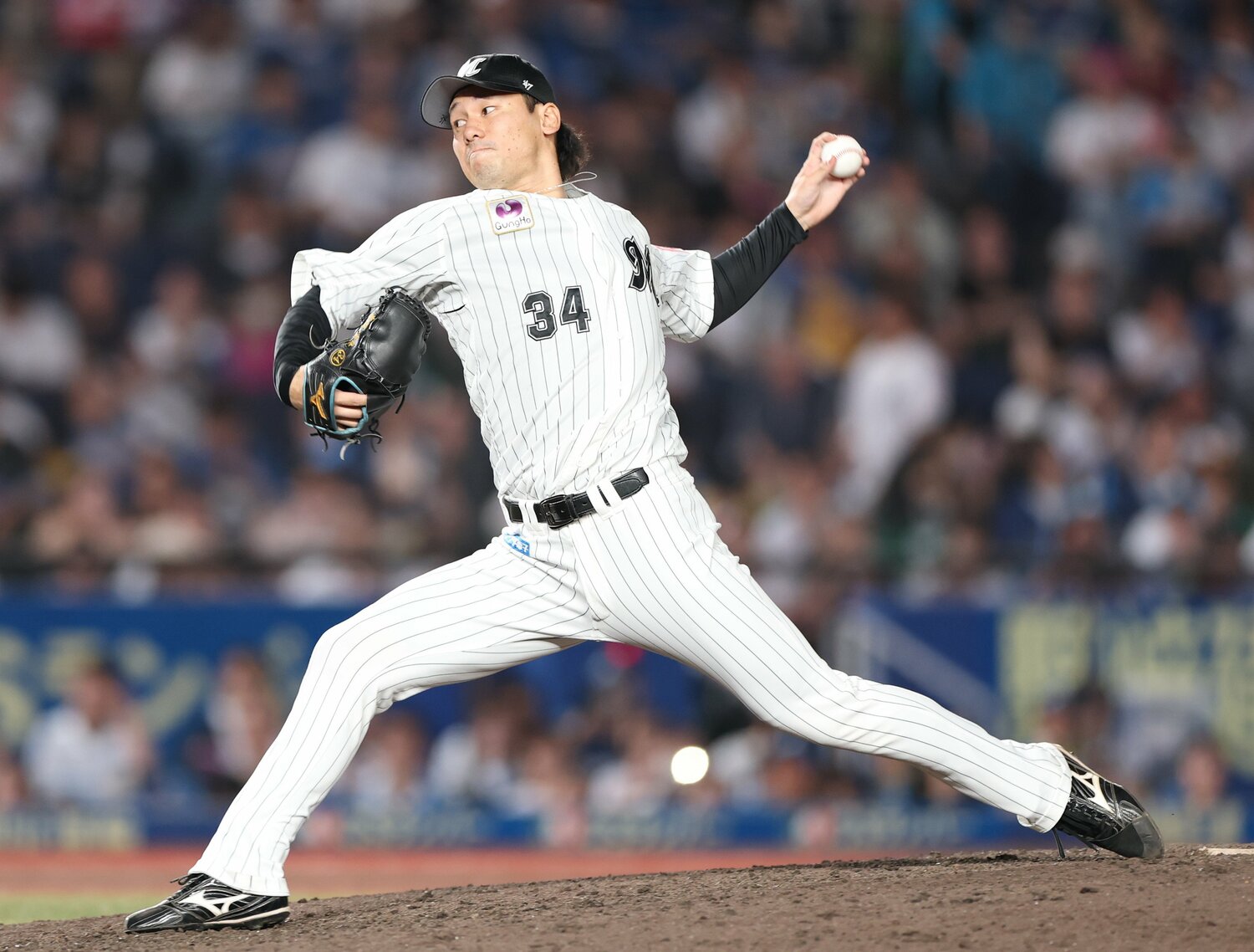 今シーズン、左のセットアッパーとして存在感を示した高野　©JIJI PRESS