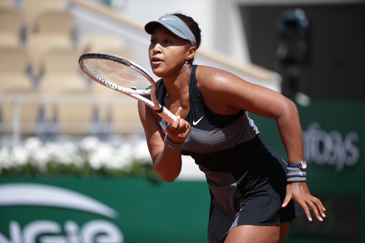 1回戦は6-4、7-6で勝利。3日後に2回戦を控えていた　©Hiromasa Mano