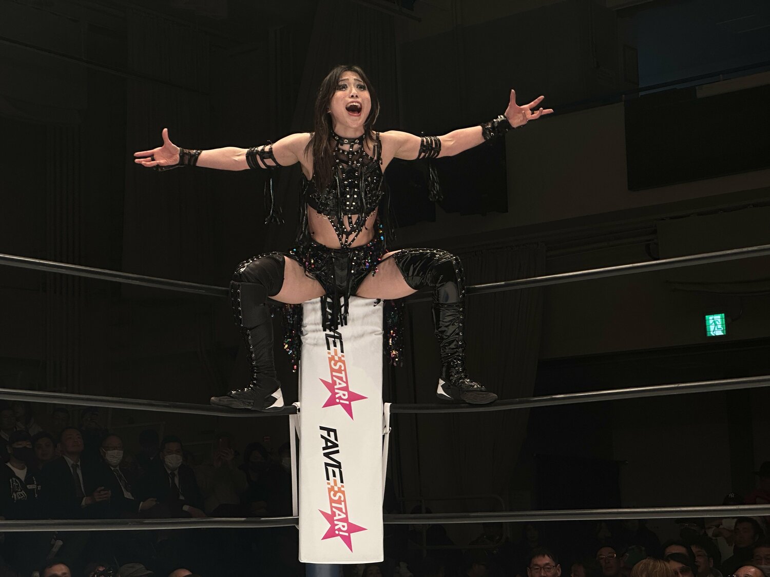 ヒールとして新たな魅力を表現し続けている上谷　©Norihiro Hashimoto