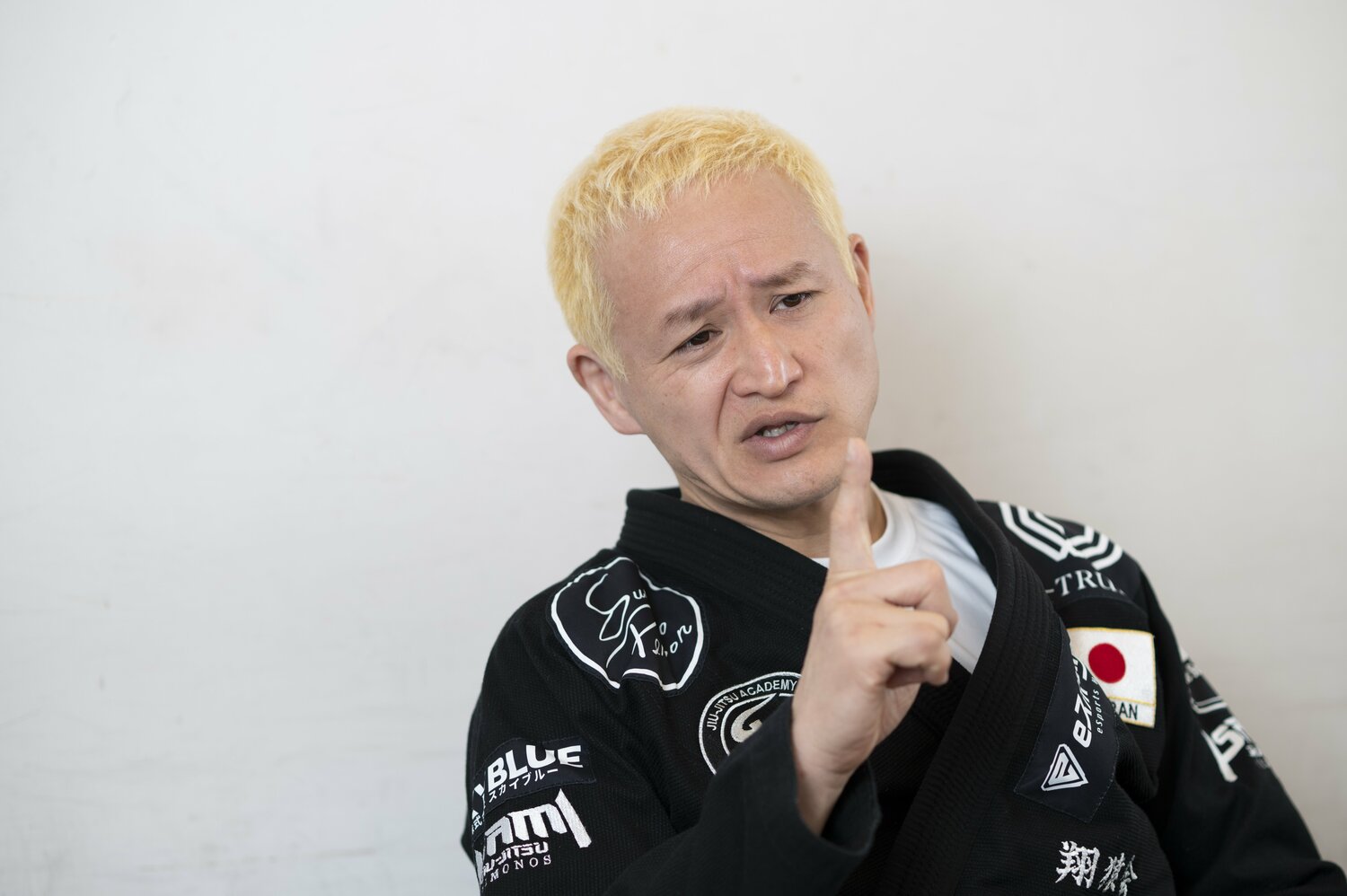 ガリットチュウ福島善成（47歳）。5年前から柔術を始め、世界大会、ヨーロッパ大会で優勝している　©Tadashi Hosoda