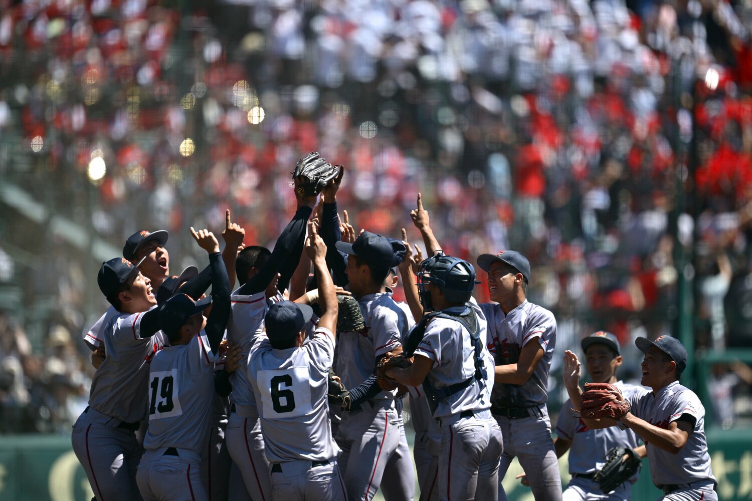 京都国際高の優勝で幕を閉じた今夏の甲子園。酷暑の中でのプレーが問題となった　©︎Hideki Sugiyama