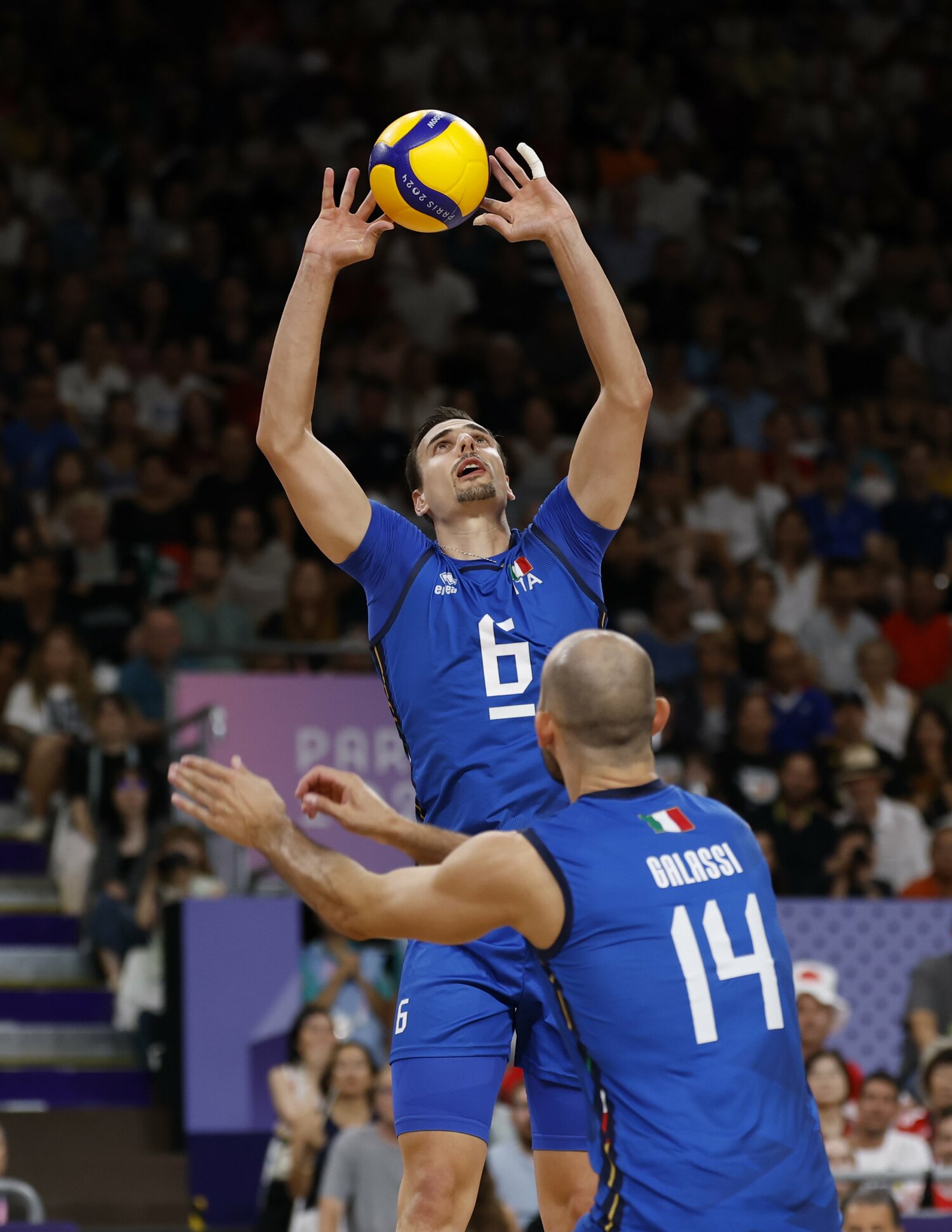パリ五輪を振り返ったシモーネ・ジャンネッリ　©︎USA TODAY Sports/Reuters/AFLO
