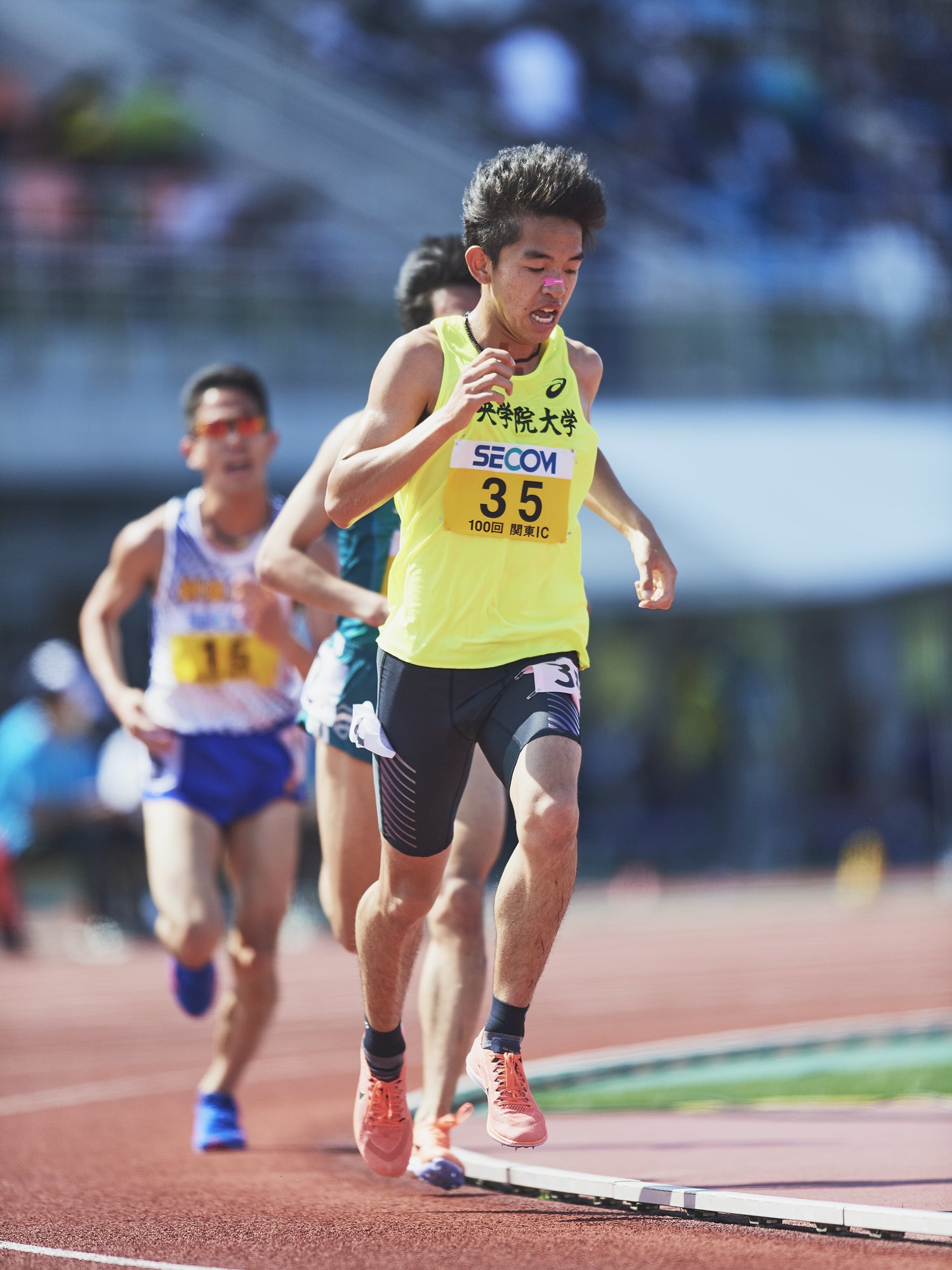1年生・堀田晟礼は5000mで28位に入った。双子の弟・捷仁の活躍も期待したい ©Yuki Suenaga