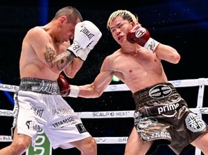 「背中まで振動が…これまでのボディと全く違う」那須川天心が元2階級王者にTKO勝利…「井上拓真との再戦が実現したら?」元世界王者・飯田覚士の見解