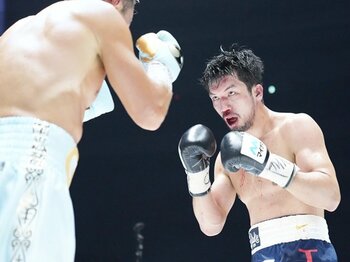 「打て、打て、攻めろ、攻めろや！」村田諒太が思わず叫んだゴロフキン戦のある場面…本人は映像を見ながら「勝てる試合だったなあ」＜Number Web＞ photograph by Naoki Fukuda