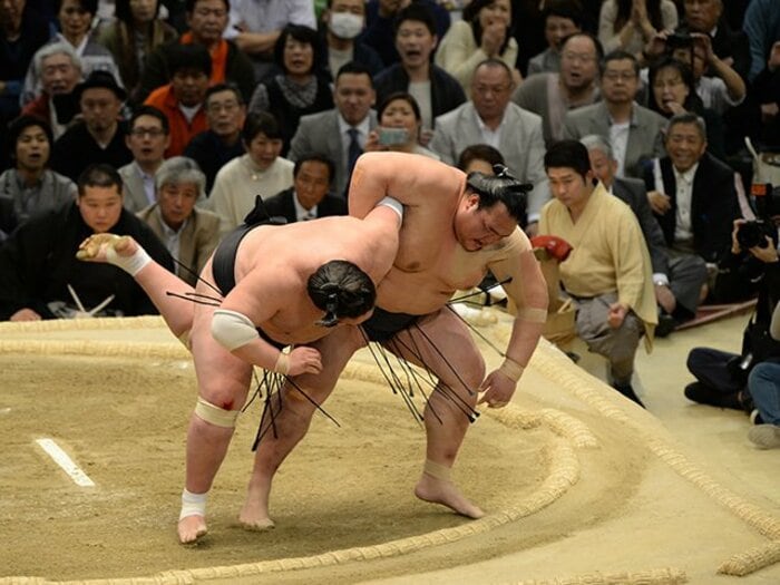 手負いの稀勢の里と戦った2人の関取。鶴竜と照ノ富士は何を感じていたか。<Number Web> photograph by JMPA