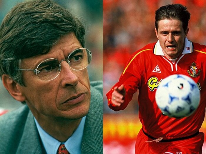 ＜Jリーグ20年記念＞ ベンゲル＆ストイコビッチ 「欧州式コレクティブサッカーの衝撃」～1995年：名古屋グランパス、“鮮やかな変身”～＜Number Web＞ photograph by Takao Yamada