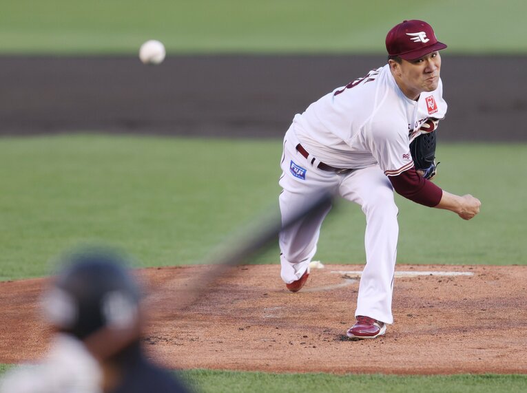 2022年の田中　©JIJI PRESS