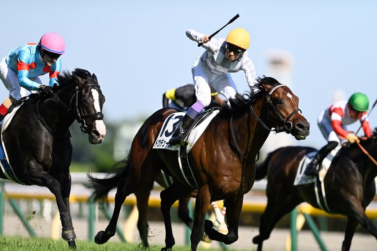 ドウデュース（2022年ダービー）　©Sports Graphic Number