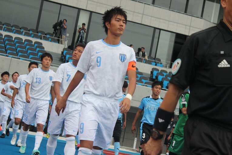 高校時代の小川航基　©︎Takahito Ando