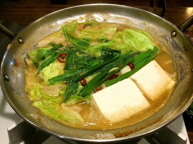 「二代目もつ鍋わたり」自慢のもつ鍋