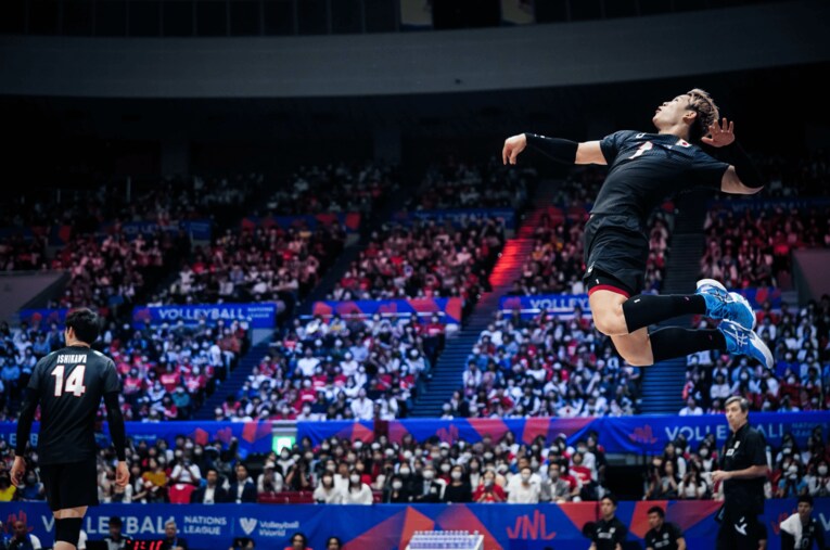 西田有志　©︎FIVB