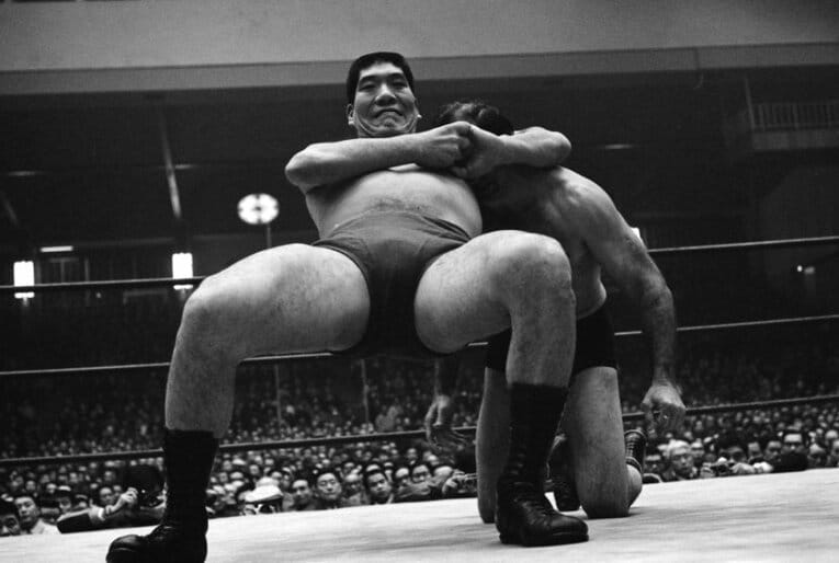 ジャイアント馬場 ／ photograph by BUNGEISHUNJU