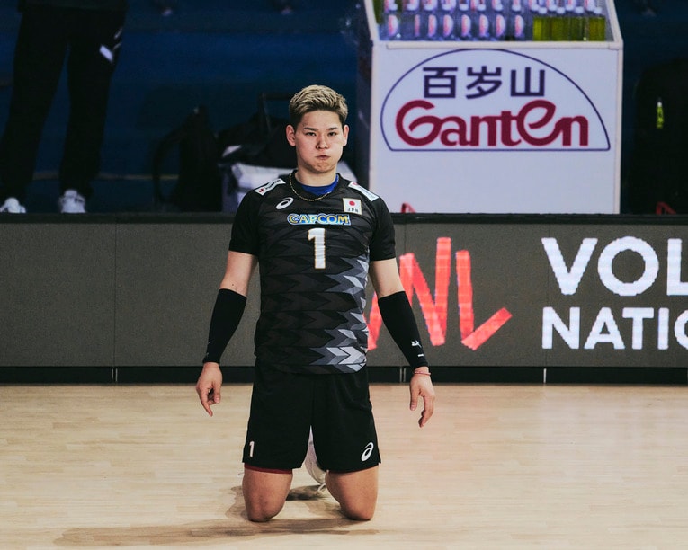 西田有志（VNLスロベニア戦）©︎Yuki Suenaga