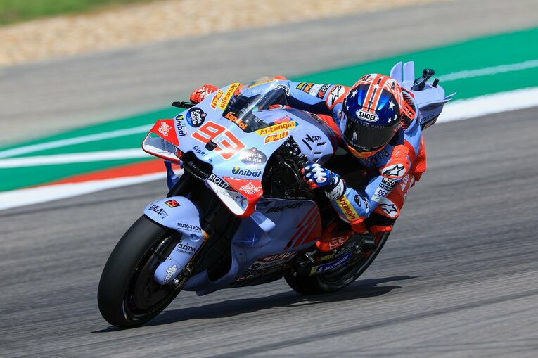 「乗れてきた感」が強かったアメリカズGPのマルケス　©Satoshi Endo