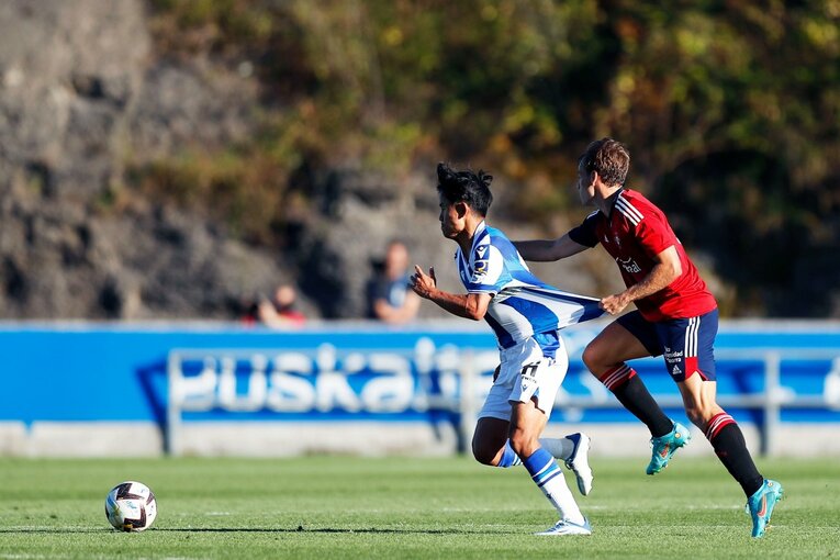 プレシーズンマッチの久保