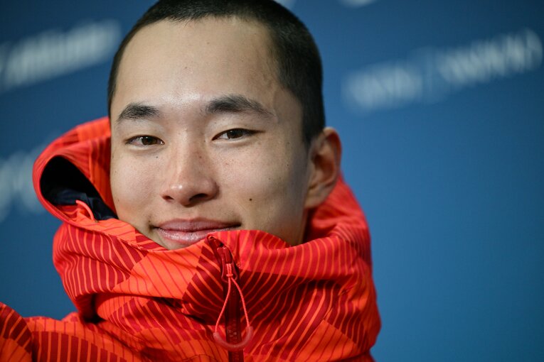 木村葵来が金メダル、木俣椋真が銀メダルを獲得した男子ビッグエア　©Nanae Suzuki／JMPA