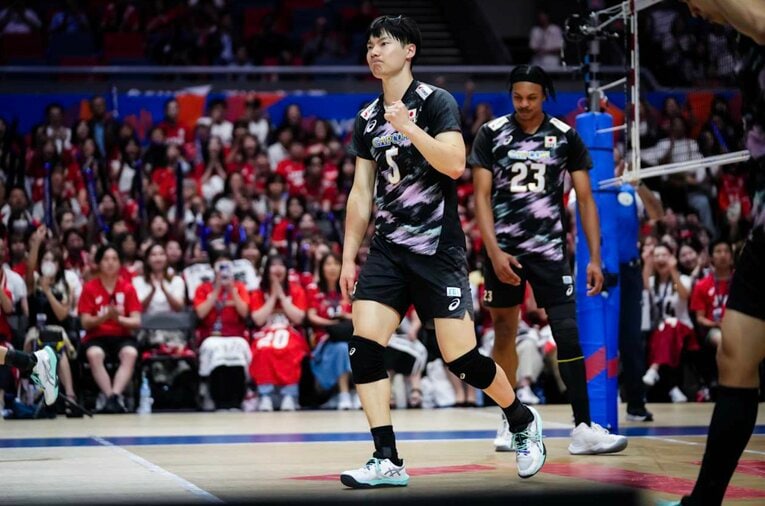 大塚達宣（VNLカナダ戦）©Volleyball World