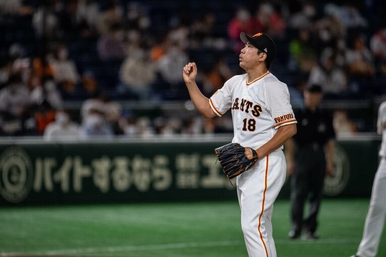 今年は結果を出せなかった巨人のエース・菅野（写真は10月撮影）　©︎Nanae Suzuki