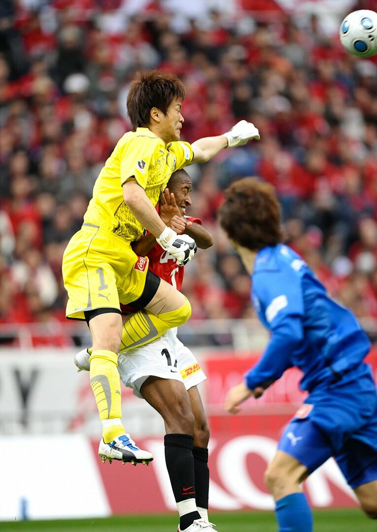 大分時代の西川©Sports Graphic Number