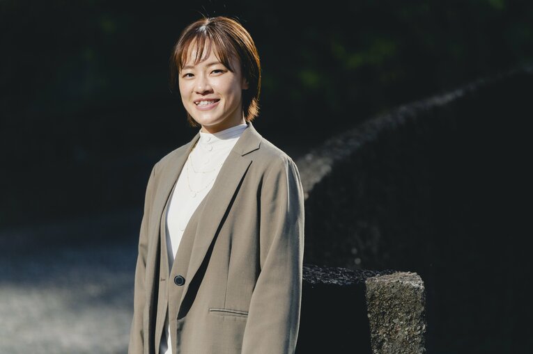 リオ五輪女子レスリング金メダリストの登坂絵莉さん　©Wataru Sato