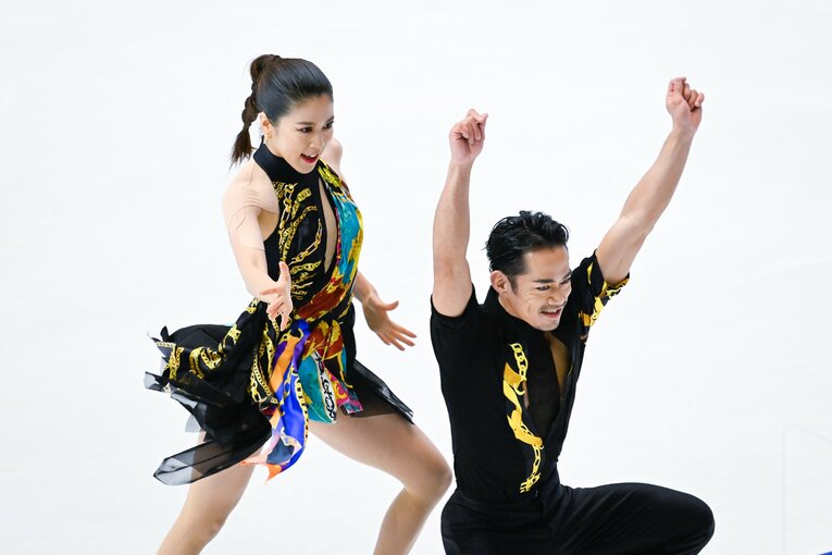 スケートアメリカからさらにグレードアップしていたリズムダンス　©︎Asami Enomoto