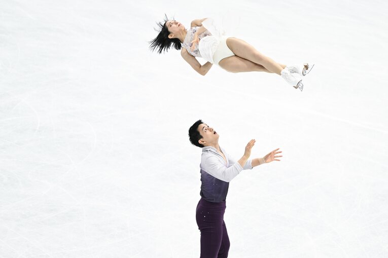 2023年世界選手権フリーの演技　©Asami Enomoto