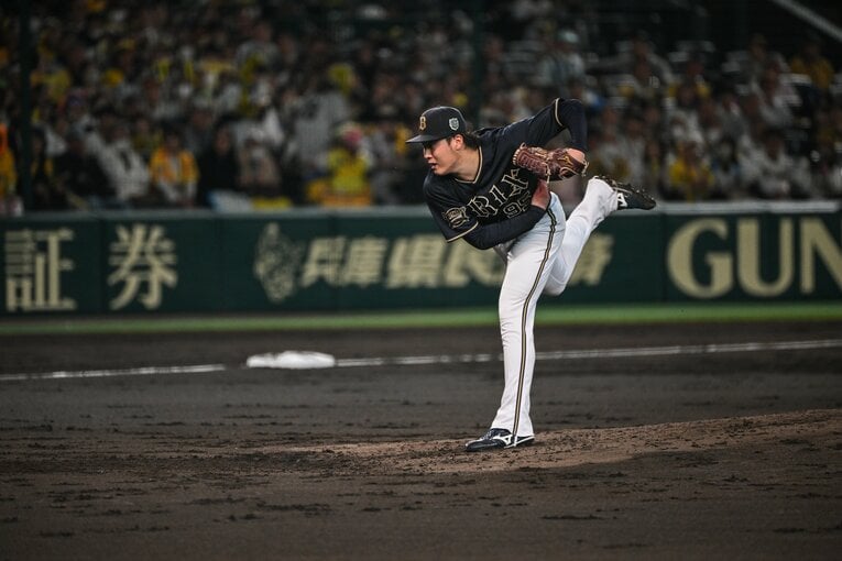 第３戦で好投した東　©︎Nanae Suzuki