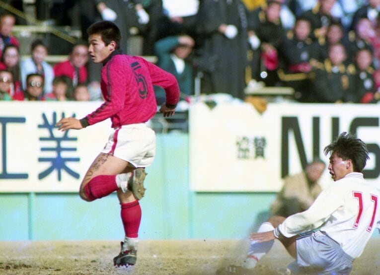 片野坂知宏／鹿児島実 ／ photograph by Sankei Shimbun