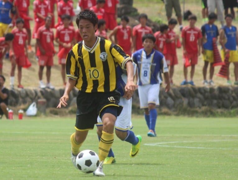 前橋育英時代の渡邊凌磨（現FC東京）©︎Takahito Ando