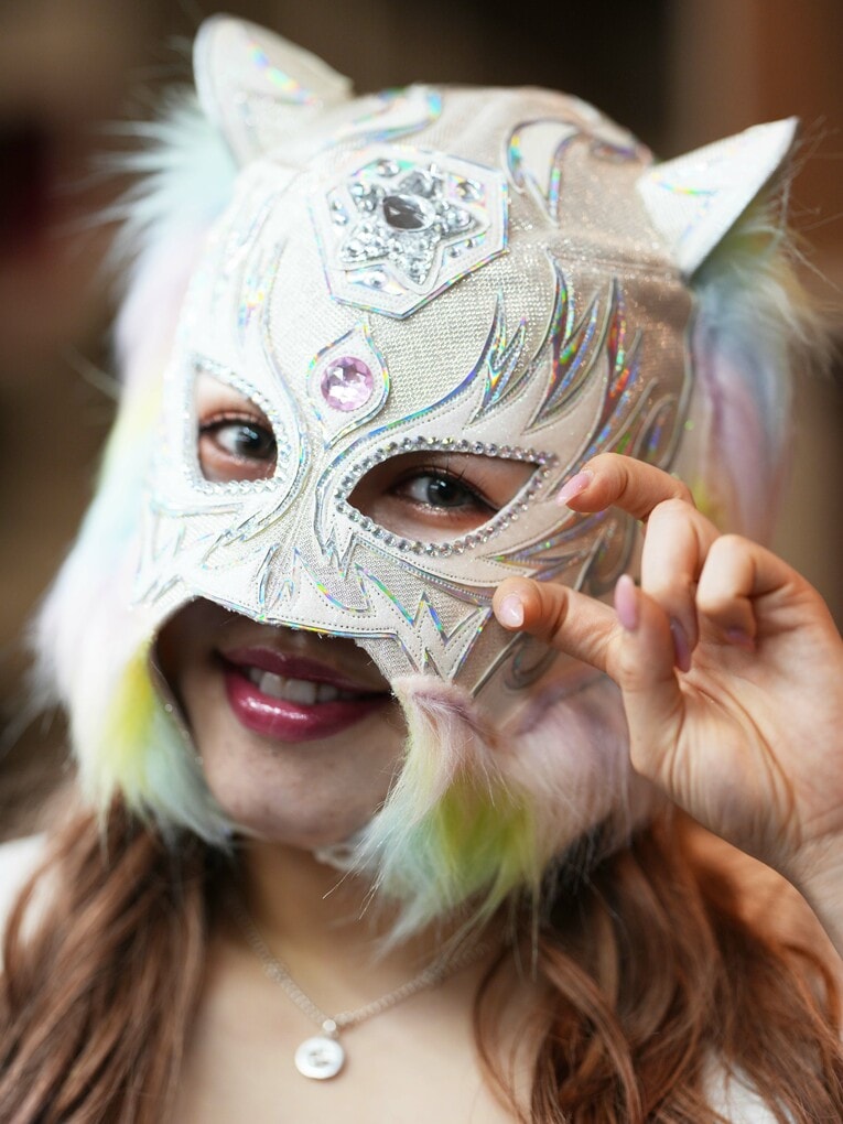 “人気覆面レスラー”スターライト・キッドの撮りおろしフォト（全19枚） ©Essei Hara