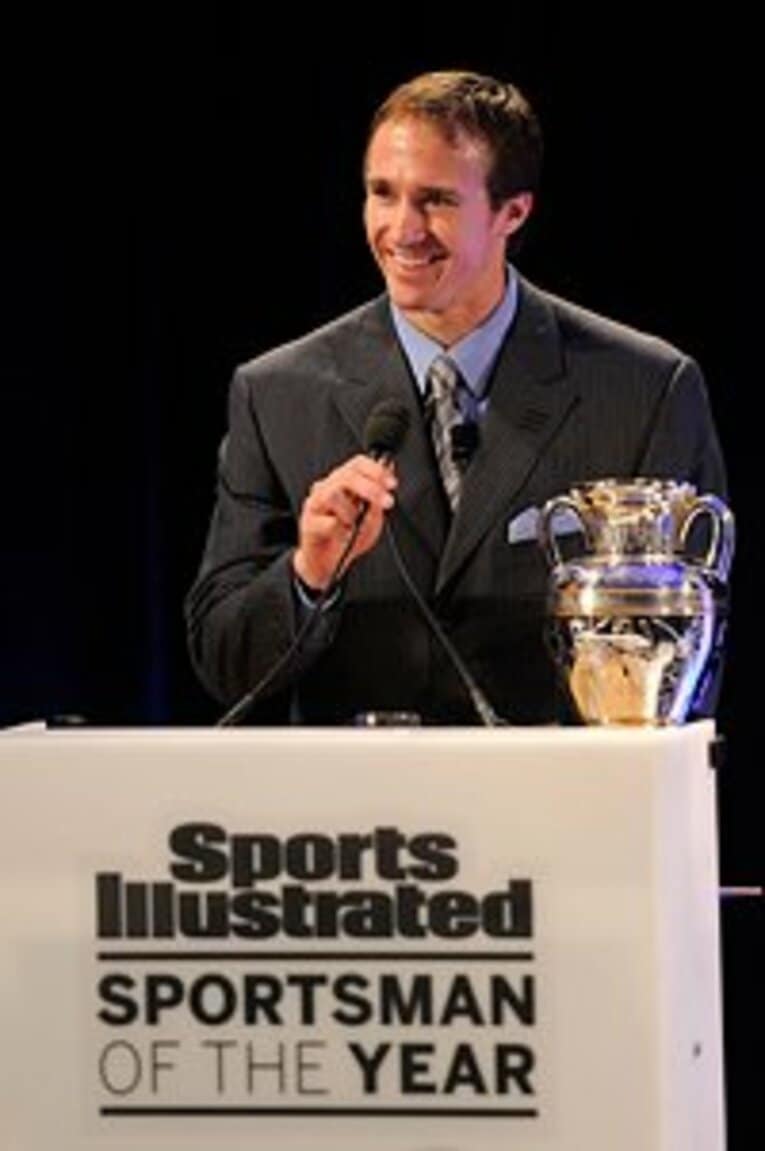 シーズン通算のパス成功率は70.62％でNFL新記録も樹立しているブリース