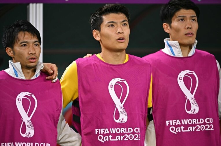 カタールW杯では出場が叶わなかったFW町野修斗（23歳）。4年後のピッチに立つことを力強く宣言した ／ photograph by Takuya Kaneko/JMPA