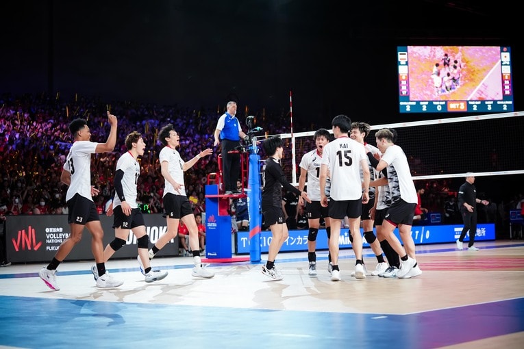 VNLイラン戦　©︎Volleyball Wrold