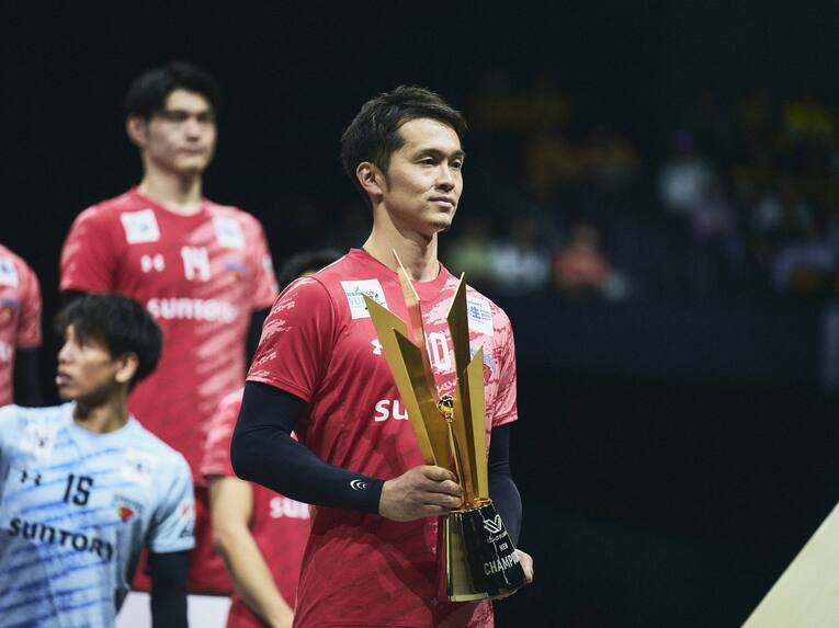 藤中謙也（サントリーサンバーズ大阪）　©︎Yuki Suenaga