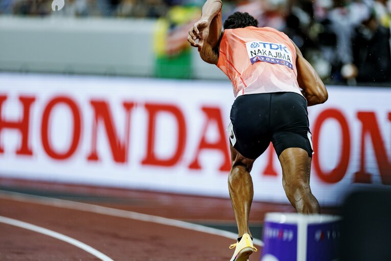 日本人として34年ぶりの決勝進出となった中島　©Kiichi Matsumoto